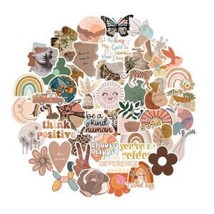 50pc Vinyl Sticker Set 